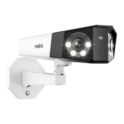 REOLINK 4K PoE Security Camera System, Home Outdoor IP Camera in 180 Degree Viewing Angle